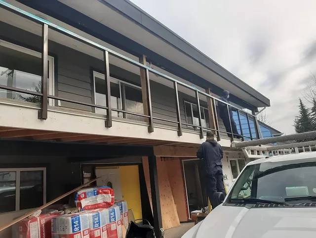 Upper deck renovation · Keith Road — after