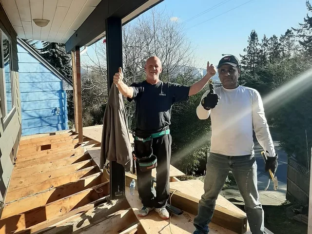 Upper deck renovation · Keith Road — before