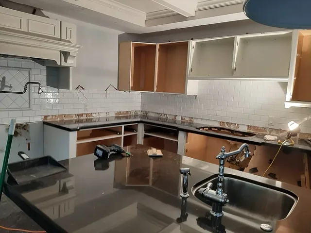 Kitchen renovation · South Vancouver — before
